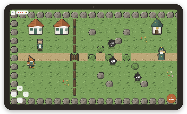 The Story Quest village